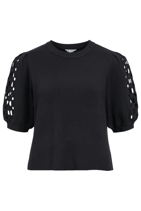 Object objyuki s/s re knit pullover noos